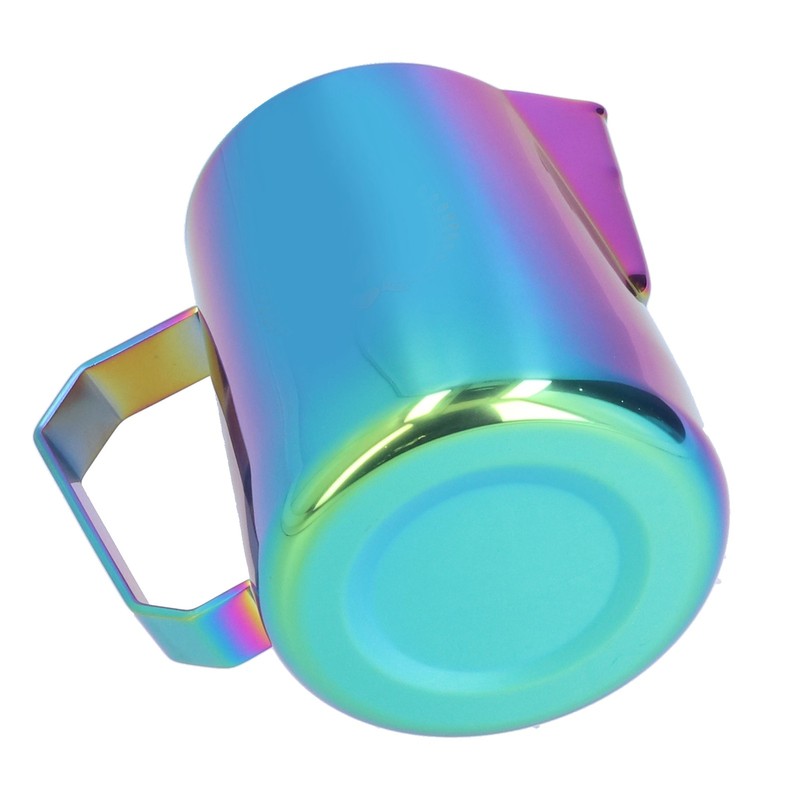 Coffee Frothing Cup Colorful 600ml Milk Frothing Pitcher 304 Stainless