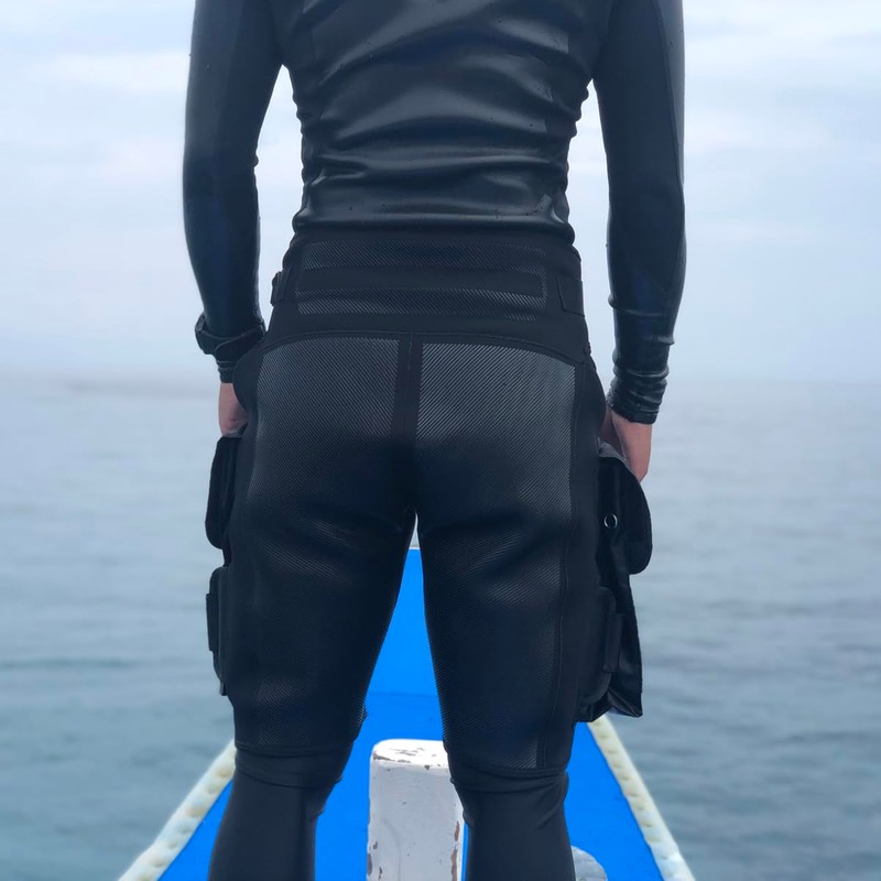 Kinno Scuba Neoprene Wetsuit Short 3mm Scuba Diving Tech Pants