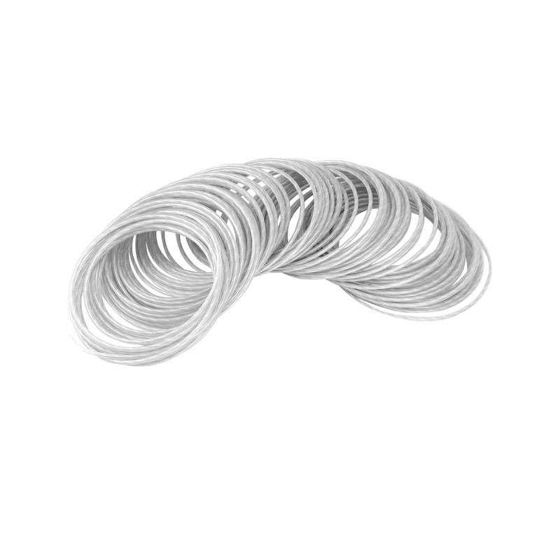 QWORK® Brush Cutter Thread, Steel Wire Trimmer Line 3 mm