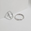 Meissa Matching Couple Ring Sets for Men and Women Sterling