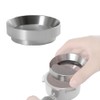 zalati Coffee Dosing Ring Espresso Filter Holder Funnel Coffee Powder