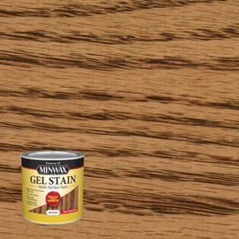 Minwax Gel Stain for Interior Wood Surfaces, ½ Pint, Chestnut