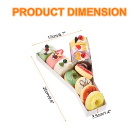 uxcell 10" Cardboard Letter for Charcuterie, Cardboard Food Tray for Graduation Anniversary Birthday Party Decorations Chocolate Candy Cupcake Container (White Letter Y)