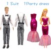 27 PCS Doll Clothes and Accessories for 12 Inch Ken