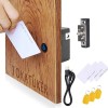 Tokatuker Invisible Electronic Cabinet Lock Hidden NFC Lock DIY RFID