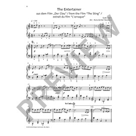 The Entertainer: 100 unterhaltsame Klavierstücke von Klassik bis Pop. Klavier. (Pianissimo)