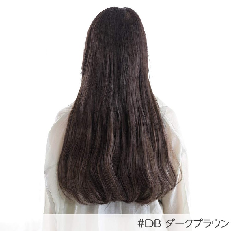 Bright Lara cy114-DB Collar Extension, Collarless Wig, Long Straight, One