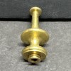 Lamp Solid Brass Unfinished Mcm Lamp Finial With A 1/8-27
