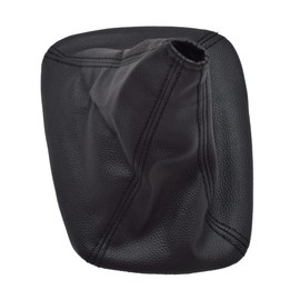 Hacreyatu Automatic Gear Stick Shift knob Cover Gearbox Shift knob Boot Compatible with Toyota Hilux Vigo 2005-2015 4WD Gearbox Handle-Black