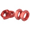 4 Pcs 24mm Wheel Hex Hub Nut Aluminum Alloy High