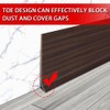 Vinyl Wall Base Baseboard Molding Trim 4" Flexible Self Adhesive