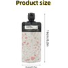 6 Pcs Travel Pouches for Liquids,Leak Proof Empty Squeeze Pouches,