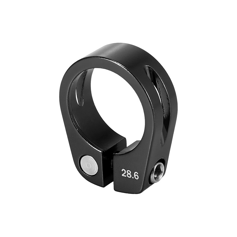 X AUTOHAUX 28.6mm Aluminium Alloy Bicycle Seat Post Clamp Seat