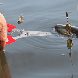 Fishing Split Ring Pliers,Fishing Gear | Upgraded Multi-Function Saltwater Resistant Surf Fishing Hook Remover For Split Ring