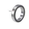 sourcing map 6805-2RS Deep Groove Ball Bearings 25mm x 37mm