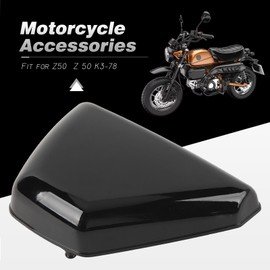 Trailbike Left Side Cover,Waterproof ABS Left Side Cover Panel for Z50 Z 50 K3 to 78, Black
