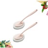 KOMBIUDA 2pcs Bath Cleaning Sponge Brush Multifunctional Cleaning Tools for
