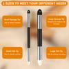 6 Pcs Blending Sponge Pen,2 Sizes Double-Headed Pastel Blending Stump
