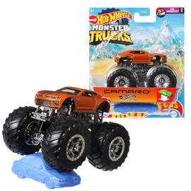Mattel Monster Trucks | Hot Wheels | 1:64 Die-Cast Vehicles | Cars, Vehicle: Camaro