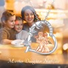 CELESTIA Necklace Mother Daughter and Son Heart Necklace 925 Silver