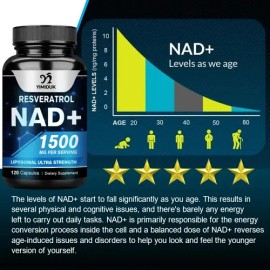 Nad+ Nicotinamida Adenina Rejuvenecer Antienvejecimiento