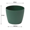 Tymar Flower Pot, Pack Of 2, Round Shape, Planter (2