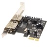 ChenYang PCI-E X1 to 2 eSATA/2 SATA 3.0 Expansion Card