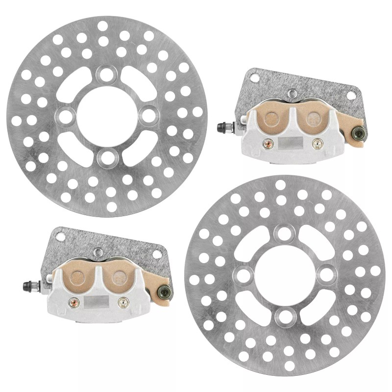 Caltric Front Left Right Brake Caliper w/Disc for Yamaha Raptor