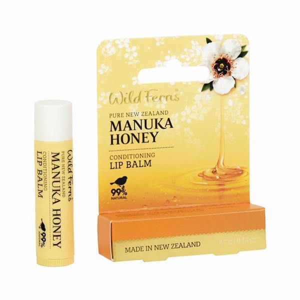 Wild Ferns Manuka Honey Lip Balm 4.2g
