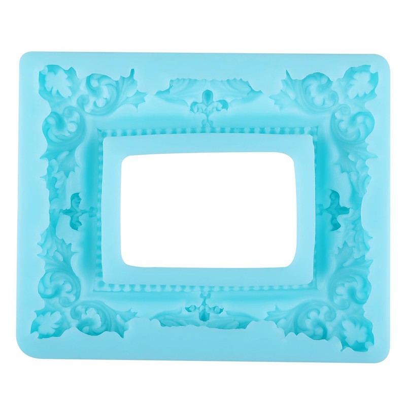 Photo Frame Fondant Molds Picture Frame Silicone Mold