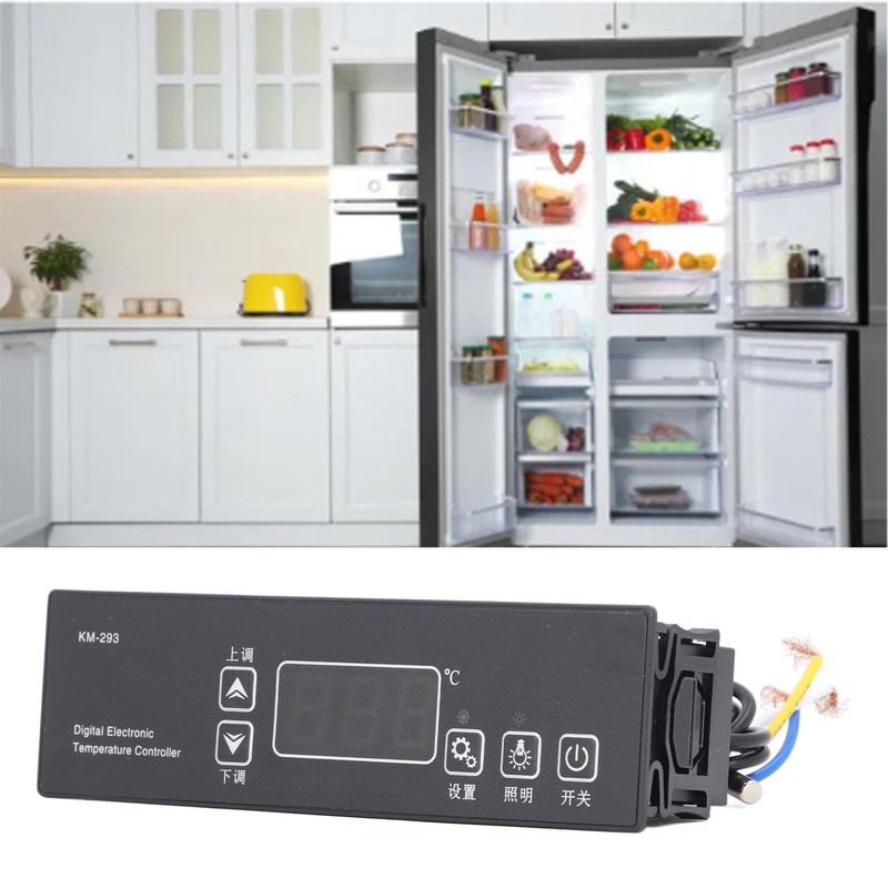 220V Digital Temperature Controller NTC Sensor High Accuracy Electronic Thermostat