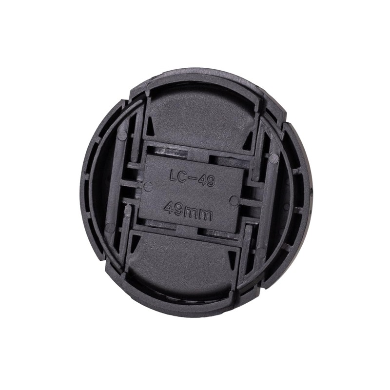 49mm Centre Pinch Front Lens Cap Universal Snap-on compatible Nikon