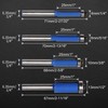 LEONTOOL 4pcs Flush Trim Router Bit Set 1/4" Shank Top