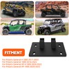 Motoparty Windshield Base Bracket for Polaris General Glass Windshield Replacement