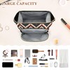 Travel Makeup Bag Cosmetic Bag Wide-open Pouch Toiletry bag Make
