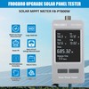 FrogBro 800W Solar Panel Tester – PV Multimeter with Smart