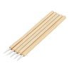 100pcs Eyeliner Brush Disposable Ultra Fine Point Eyeliner Applicator Cosmetic