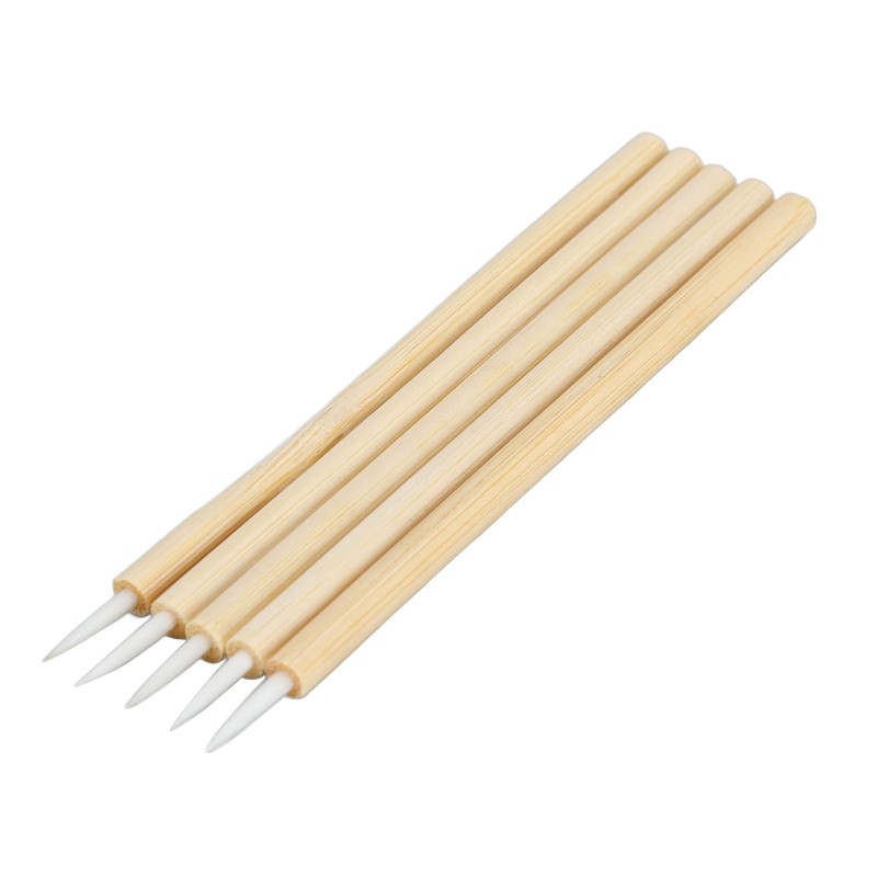 100pcs Eyeliner Brush Disposable Ultra Fine Point Eyeliner Applicator Cosmetic