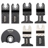 VEVOR 50 PCS Oscillating Saw Blades, Universal Quick Release Oscillating