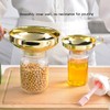 5 Pcs Funnel Set Stainless Steel Gold Plating Wide Mouth