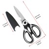 Kyraton Kitchen Scissors Heavy Duty 2 Pieces, Stainless Steel Sharp