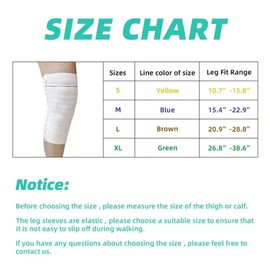 Catheter Leg Bag Holder Urine Bag Leg Sleeve Drainage Bag Covers Urinary Drainage Bag Washable Urinary Incontinence Supplies for Men,Women (L-1)