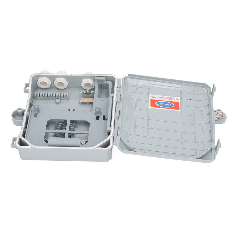Optical Fiber Distribution Box 8 Core Waterproof Fiber Optic Splitter