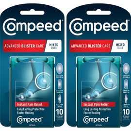 Compeed Advanced Blister Care Cushions, Package of 10 Mixed Size Cushions (2 Count)