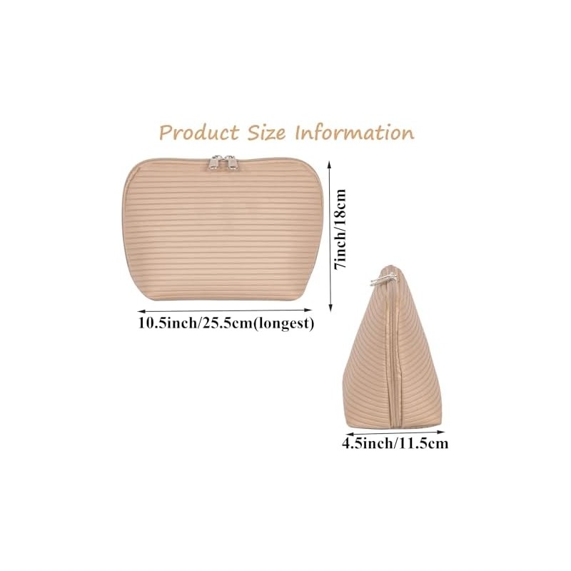 Travel Makeup Organizer, Compact Lightweight Accessory for Travel and Daily
