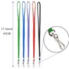 Beebel Lanyard 50PCS Lanyards with Swivel Hook clips for ID