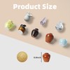 Cacukap Cute Mini Ceramic Vase Magnets for Fridge, Funny Small