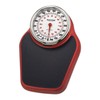 Salter Pro-Helix Professional Oversized Bathroom Scale with Black/Red Powder-Coated Steel