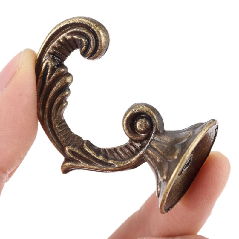Mgoodoo Pack of 6 Vintage Coat Hooks, Door Hooks, Vintage