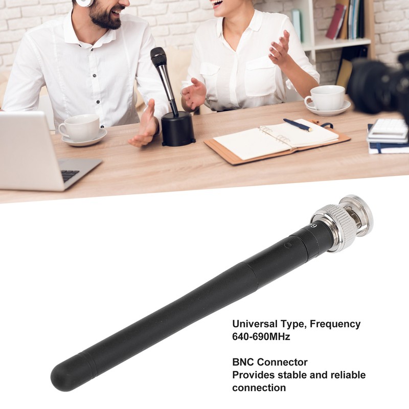 Wireless Microphone Antenna with BNC Connector 640‑690MHZ Mic Receiver Antenna